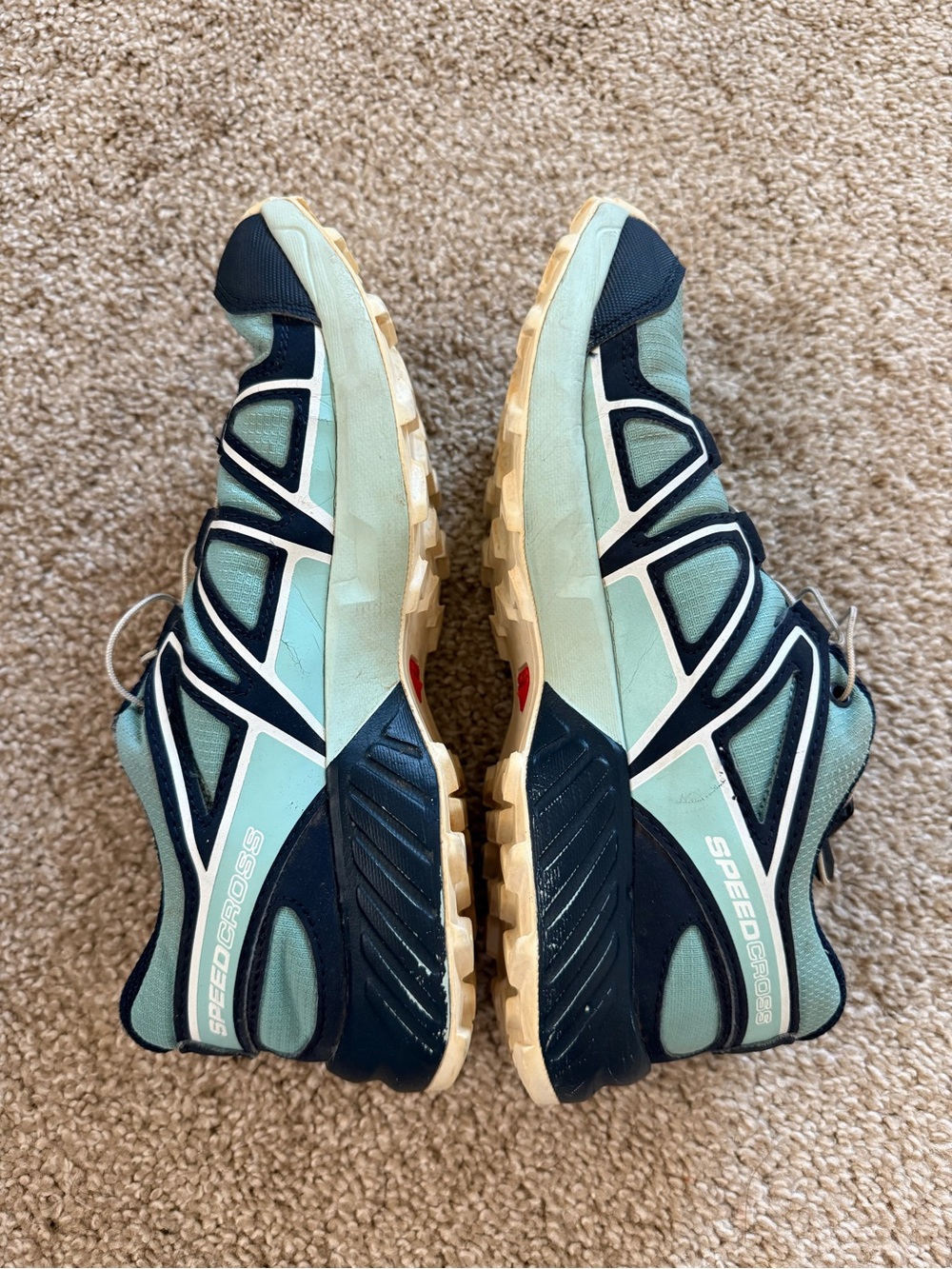 Salomon Women’s Speedcross Trail Running Shoes Teal/Dark Blue / Black Size US 5